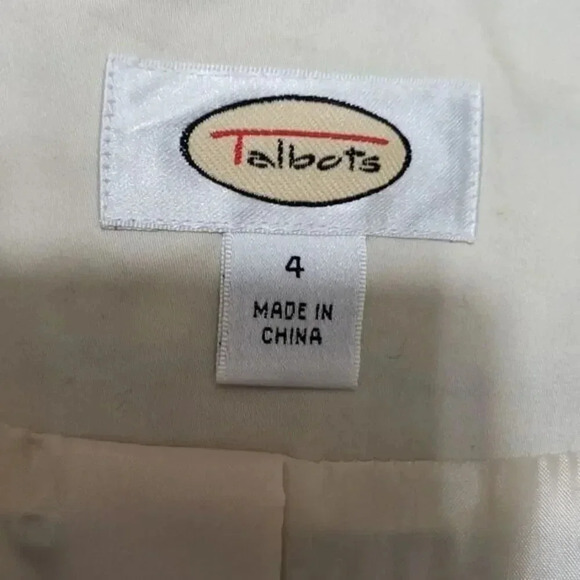 TALBOTS LUXE‎ Blazer Jacket Size 4 - Picture 5 of 5
